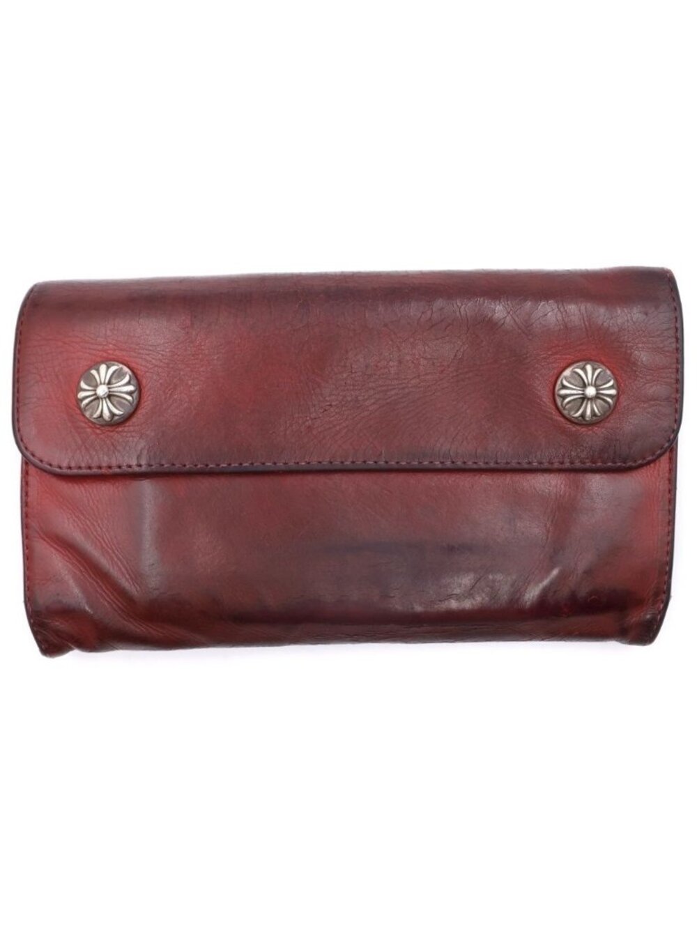 Chrome Hearts Wave Leather Wallet